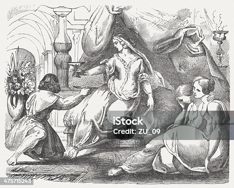 istock Suicide of Sophonisba (235-203 BC, Carthaginian noblewoman), published in 1864 475715243