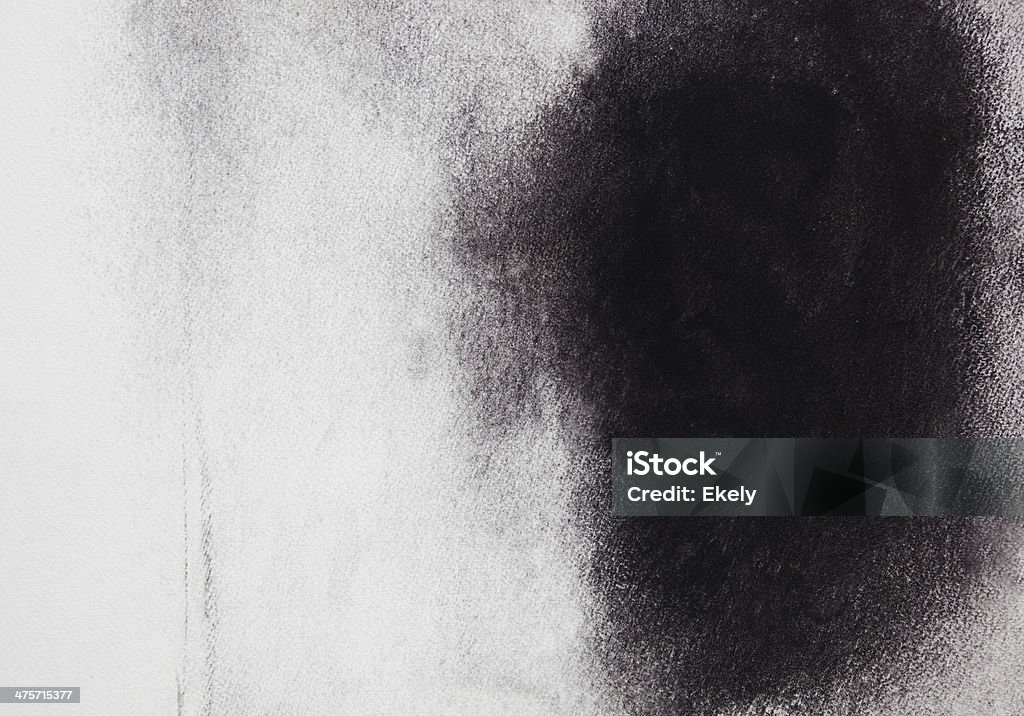 Abstract painted  black  art backgrounds. Abstract  black arts background texture.  Charcoal on paper. Coal Stock Photo