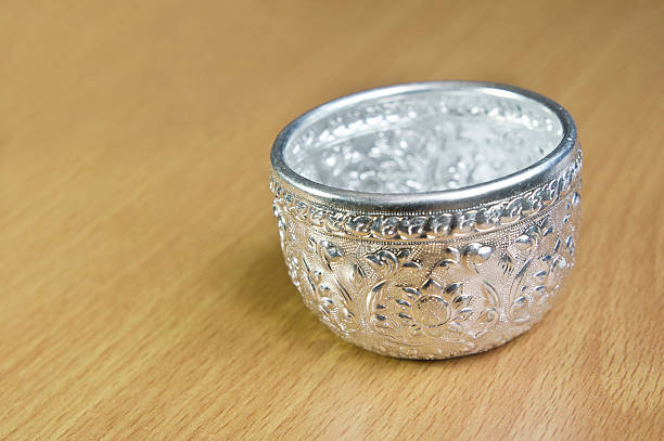 istock Silver Bowl Handicrafs in Thailand. 475715740