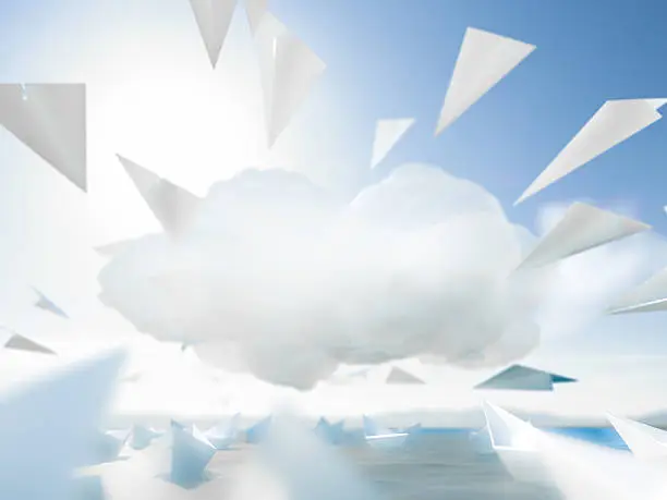 Photo of Cloud computing idea
