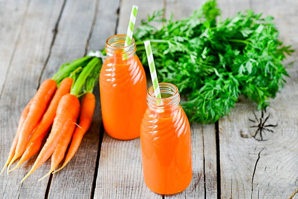 istock Carrots and carrots juice 475726882
