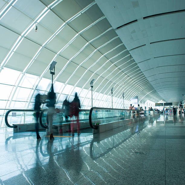 広州白雲空港 ストックフォト