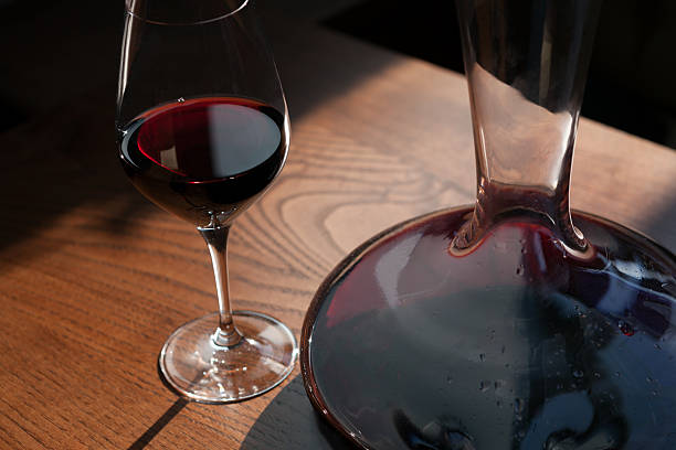 istock Glass carafe of wine 475728506