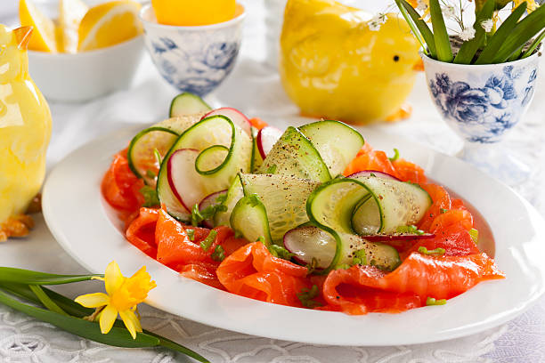 insalata di pasqua - cucumber vegetable plant single flower foto e immagini stock