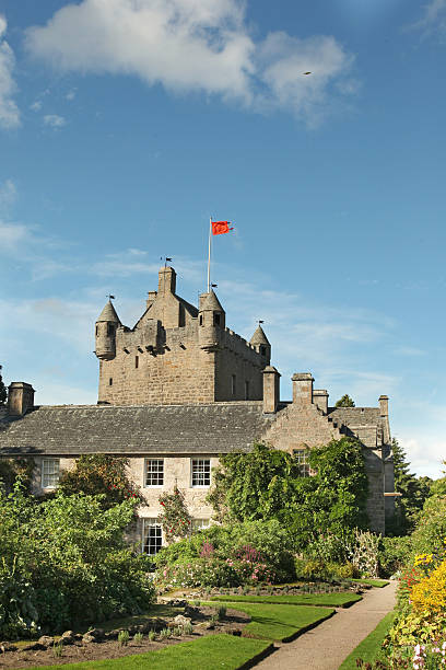 Cawdor Castle and gardens, Nr Nairn Moray Scozia - foto stock