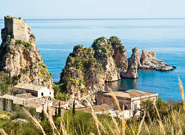 istock Faraglioni and Tonnara at Scopello, Sicily 475746878