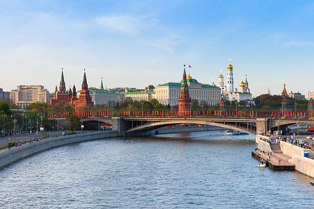 istock Moscow Kremlin at sunset, Russia 475747000