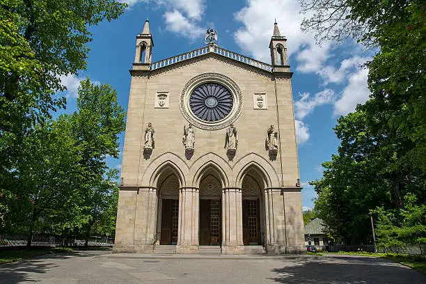 Church in Krzeszowice (Poland)