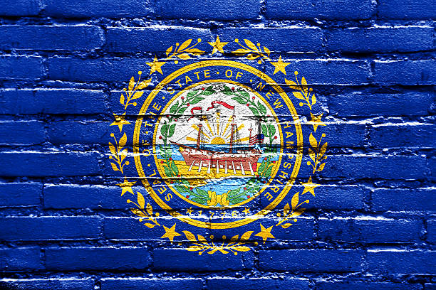 istock New Hampshire State Flag painted on brick wall 475749843