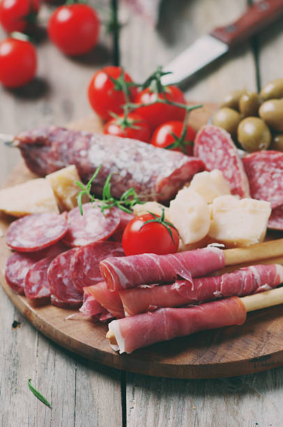 istock Traditional italian antipasto 475750024