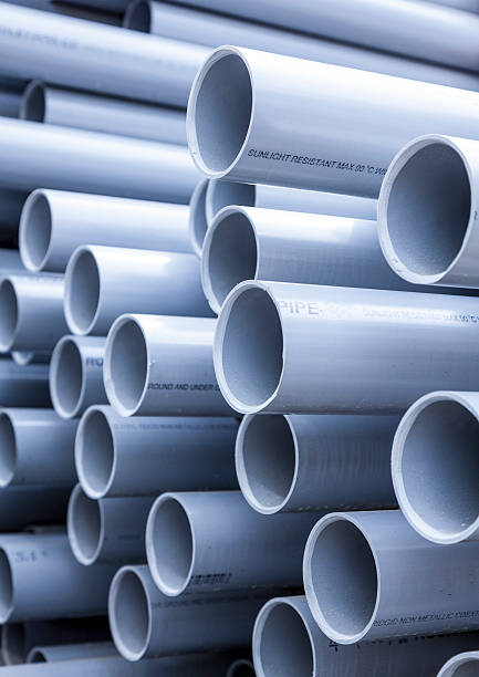 istock Conduit for fiber optic installation 475753320