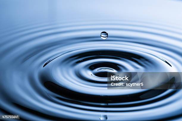 Water Drop In Sunlight Stock Photo - Download Image Now - Rippled, Water, Drop