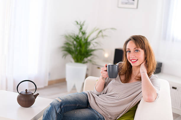 istock cheerful young women at home 475761751