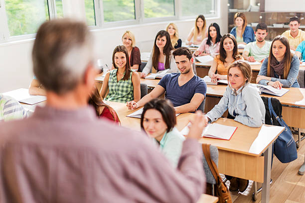 istock Large group of students in the lecture hall. 475762676
