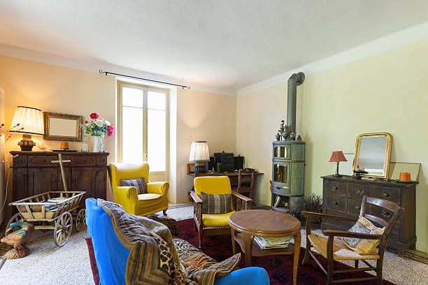 istock living room of a rustic home 475763246