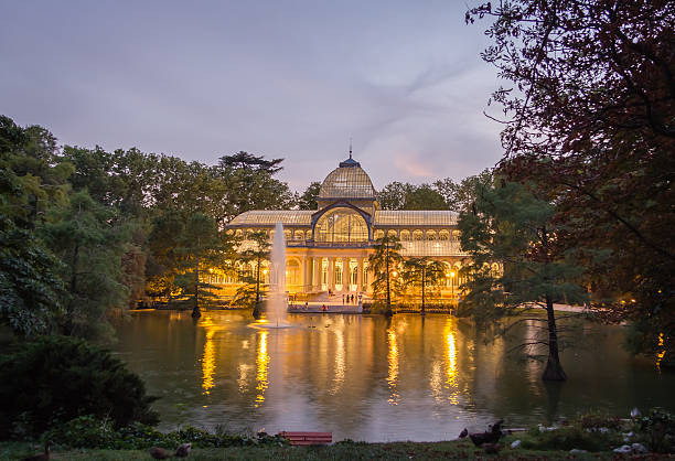 istock Crystal palace in Buen Retiro park, Madrid 475765573