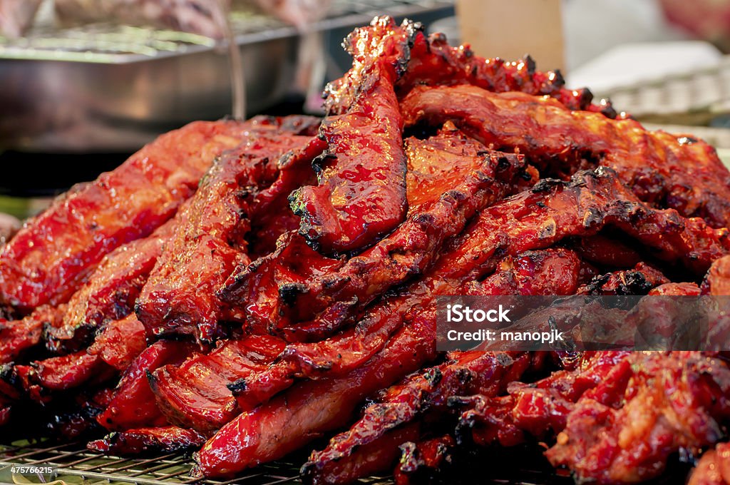 Group of roasted pork Beef Stock Photo