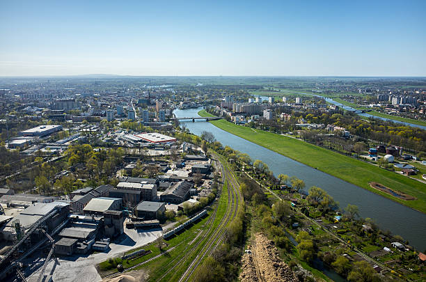 istock Aerial view of Opole 475772408
