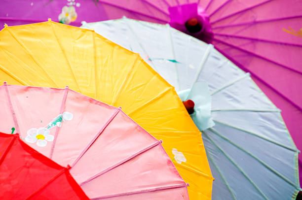 istock Colorful Chinese unbrellas 475775747