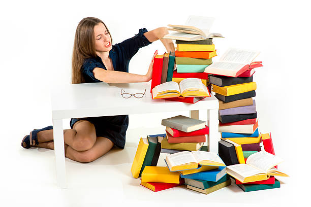istock girl don't want to study, pushing away from her 475776939