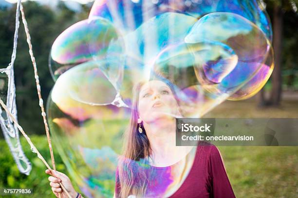 Giant Soap Bubbles Stock Photo - Download Image Now - Bubble Wand, Large, Soap Sud