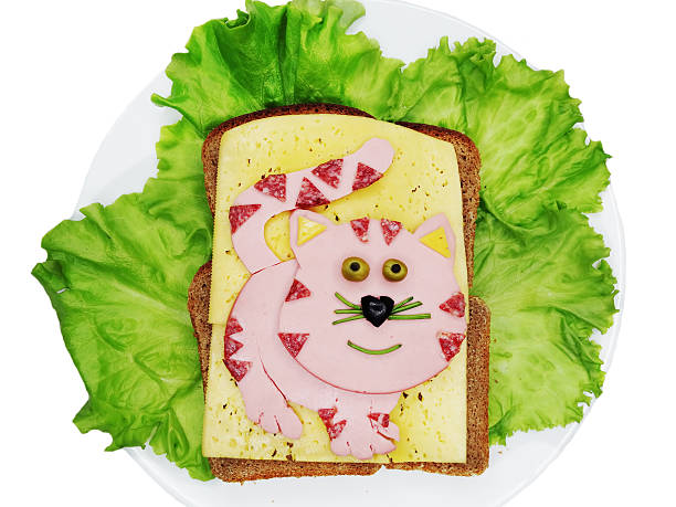 istock creative vegetable sandwich with cheese and ham 475782073