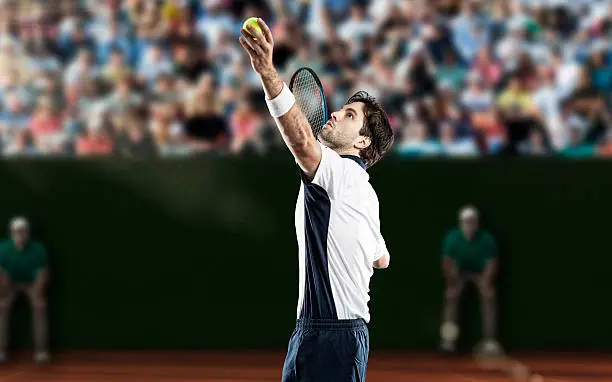 Photo of Tennis Player.