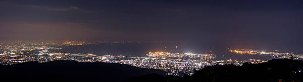 10 million dollars night view. KOBE. JAPAN stock photo