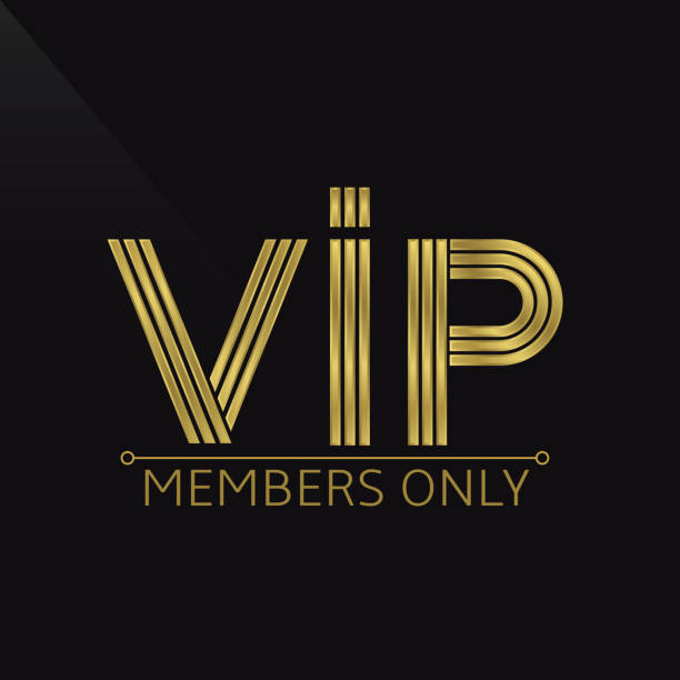vip - první třída stock ilustrace
