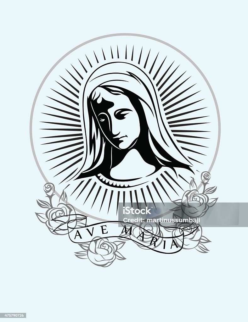 Ave Maria Stock Illustration - Download Image Now - Vector, 2015 ...