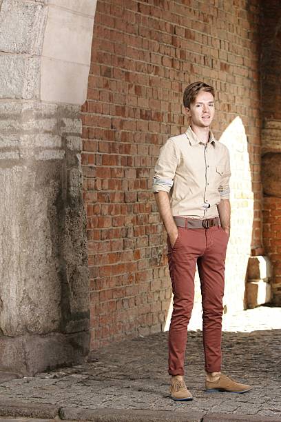 istock Young handsome man on street, old town Gdansk 475791143