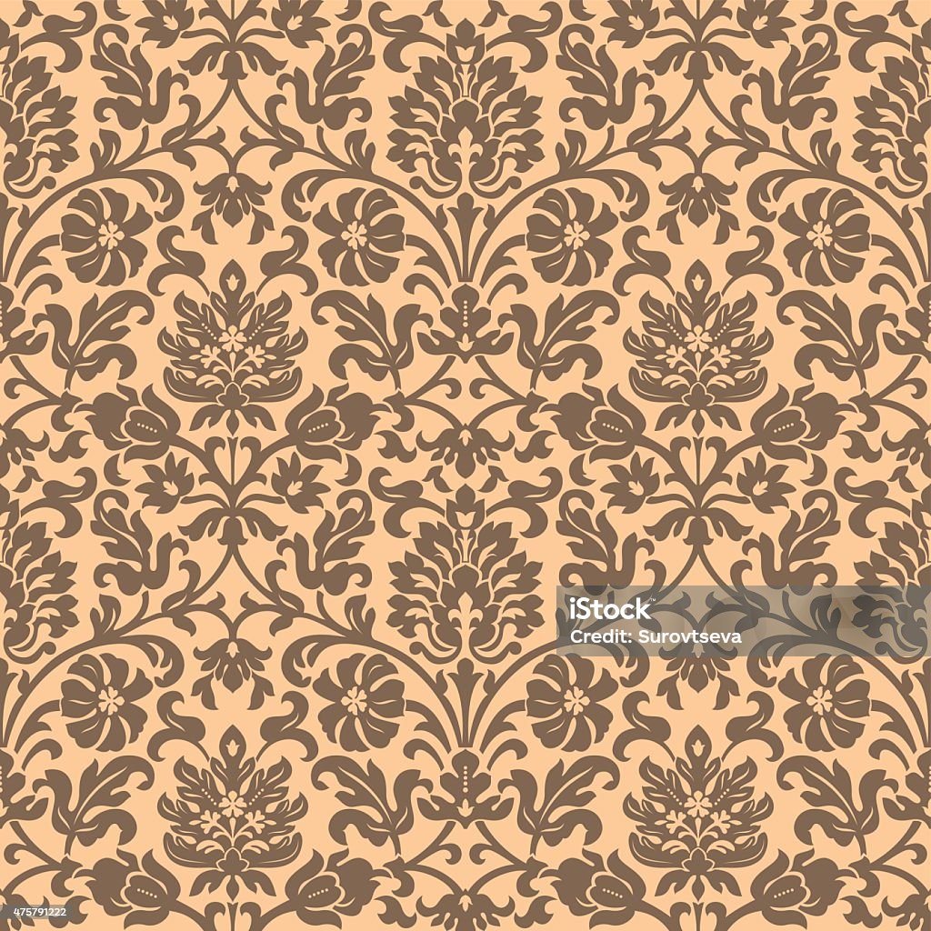 Vintage Wallpaper Pattern Stock Illustration - Download Image Now -  Old-fashioned, Retro Style, Backgrounds - iStock