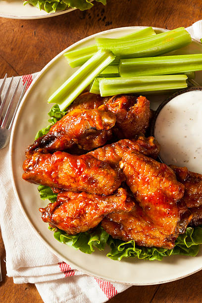 istock Barbecue Buffalo Chicken Wings 475794317