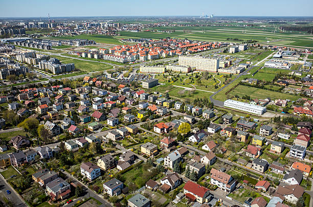 istock Aerial view of Opole 475796482
