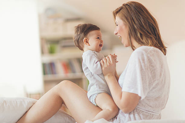 istock Mother and baby play time 475802721