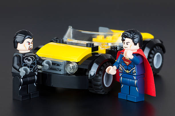 lego zod geral de super-homem x - man of steel - fotografias e filmes do acervo