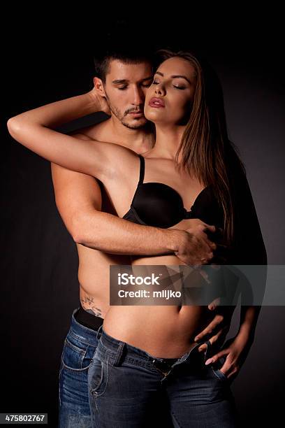 Couple In Love Stock Photo - Download Image Now - Beautiful Woman, Couple - Relationship, Embracing