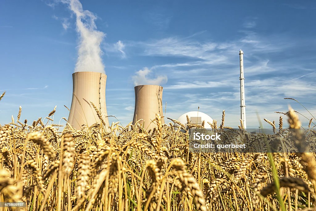 Atomkraftwerk in Deutschland - Lizenzfrei AKW-Reaktorbereich Stock-Foto