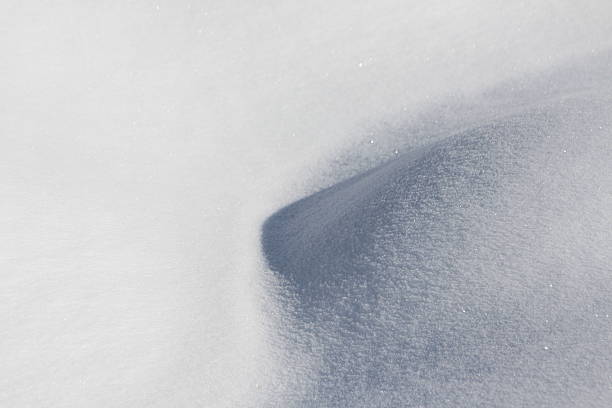 Pure white snow and ice crystals with shadow and glitter effects are part of a beautiful winter scenery.
