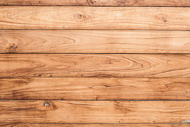 Big Brown wood plank wall texture background stock photo