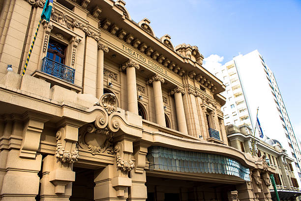 theatro pedro ii - urban scene brazil architecture next to foto e immagini stock