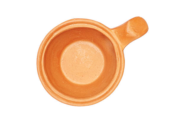 istock Thai toy clay pot on white background 475823264