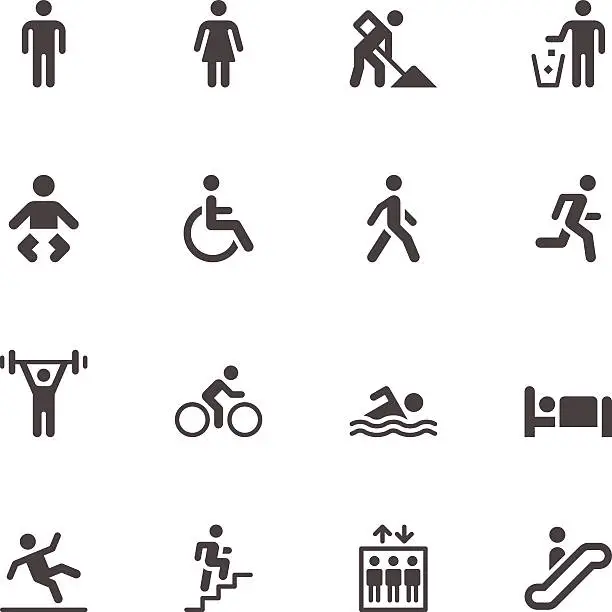 Vector illustration of People icons