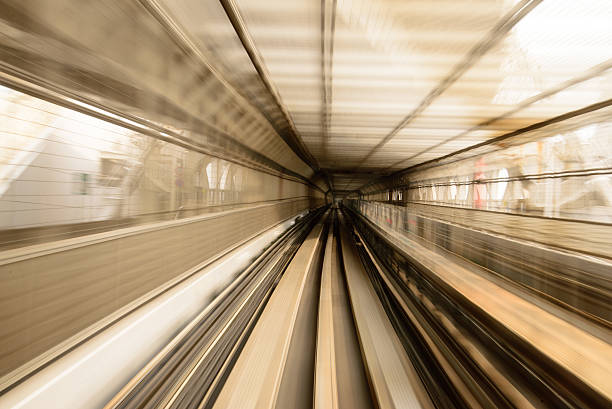 istock Motion blur of Japanese Railway Track 475828242