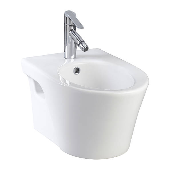 istock Clean and useful toilet urinate bowl isolated 475831020