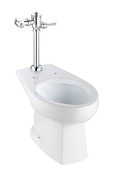 istock Toilet bowl isolated on white 475831244