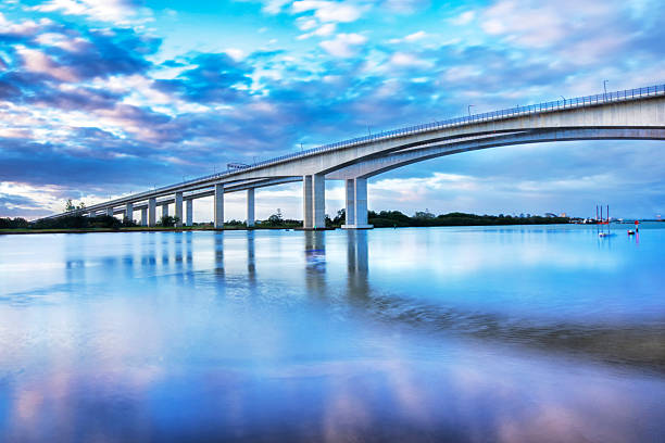 Gateway Bridge (Sir Leo Hielscher Bridge), in the late afternoon.