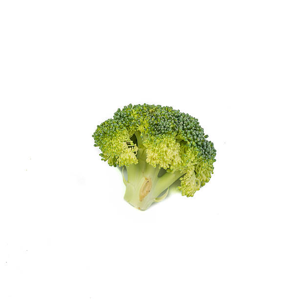 Broccoli vegetable isolated on white background Broccoli vegetable isolated on white background, Healthy Nutritious broccoli crowns stock pictures, royalty-free photos & images