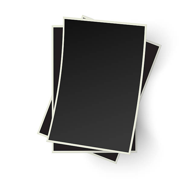 istock Pile of old photo frames isolated on white background 475834526