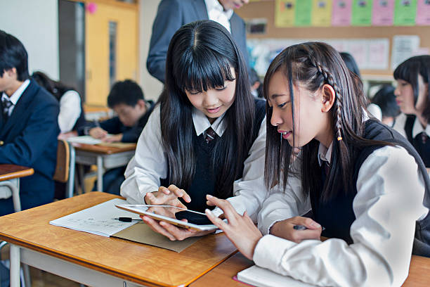istock New technologies on the Japanese schools 475835562